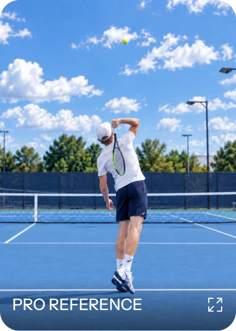 Pro reference: Racquet drop